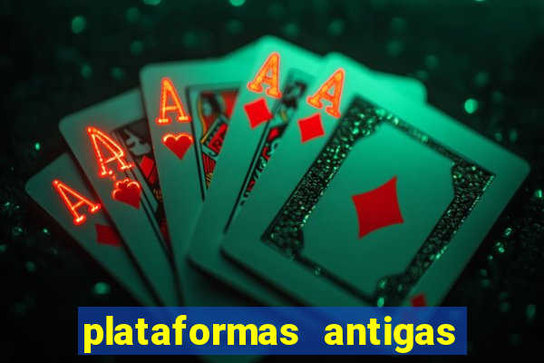 plataformas antigas de jogos